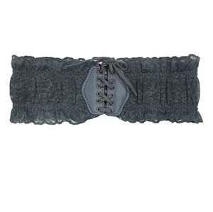 2/18$ Vintage Lace Up Corset Waist Belt